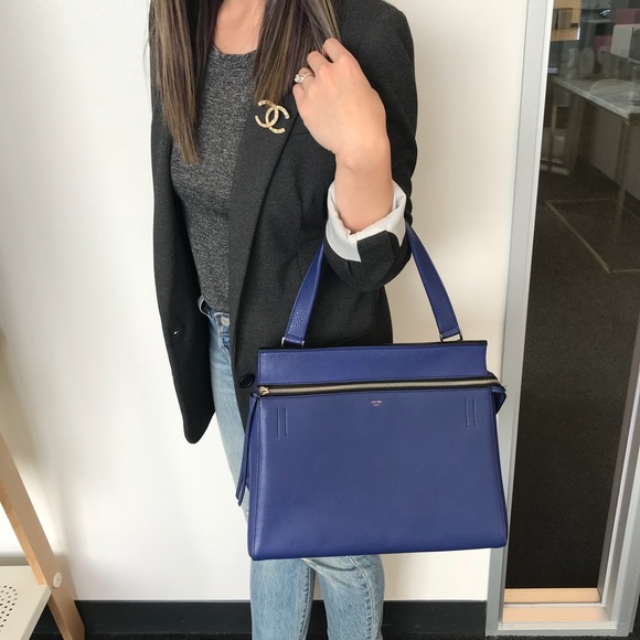 Celine Edge Satchel - Royal Blue - Picture 2 of 6